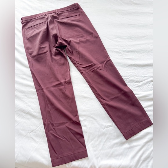 Men's Theory Maroon Dress Pants size 32 - Picture 2 of 5